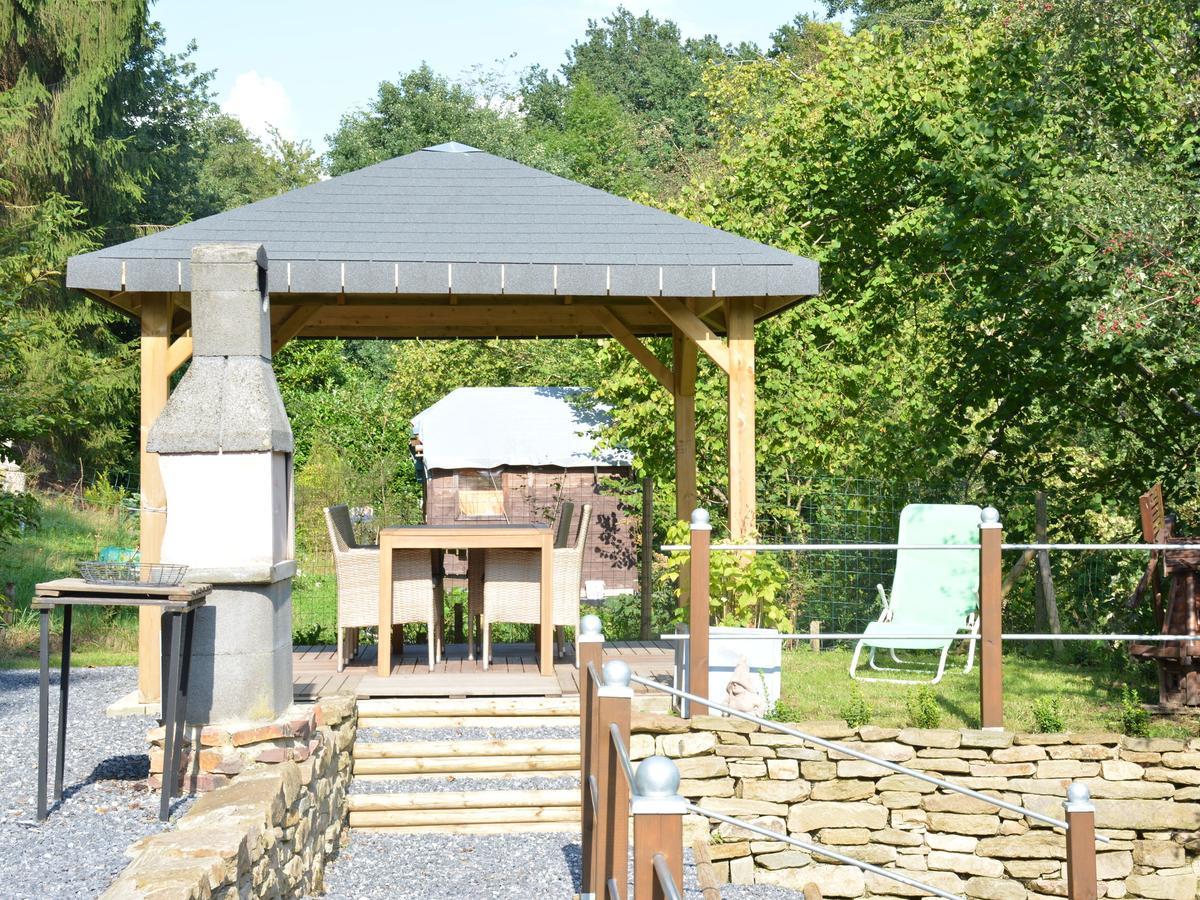 Chalet In Gesves With Roof Terrace Garden Bbq Extérieur photo